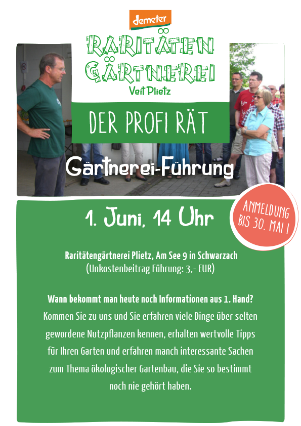 Ein Einblick in unsere kleine Gärtnereiwelt